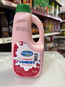 Lubowa Strawberry Yoghurt 1Ltr