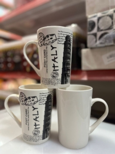 Cup Ceramic Long 1pc 