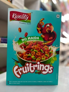 Kwality Cornflakes Fruit Rings 375g