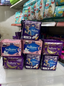 Soft Care Sanitary Pads 8Pcs