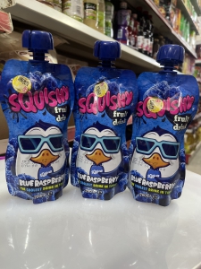 Squishy Pouch Juice Blue RaspBerry 200ml