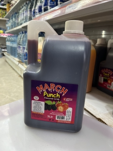 March Punch flavoured drink 3Ltrs