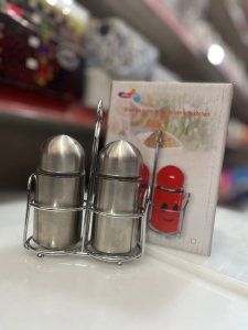 Salt Shaker Set Stainless