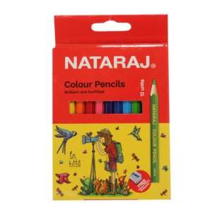 Nataraj Coloured Pencils Short 12pcs
