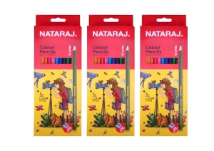 Nataraj Coloured Pencils Long 12pcs