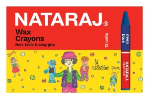 Nataraj Wax Crayons Short 12pcs