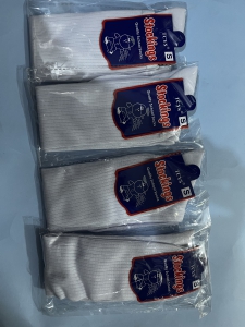 School Socks White Small