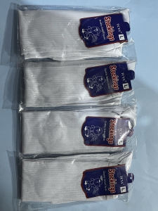 School Socks White Large