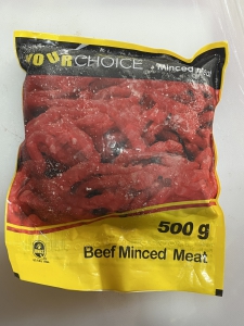 Minced Meat 500G Your Choice