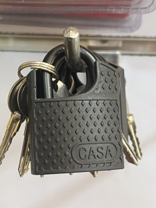 Padlock Casa Black (3000)