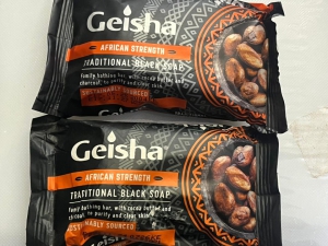 Geisha traditional black soap 225g