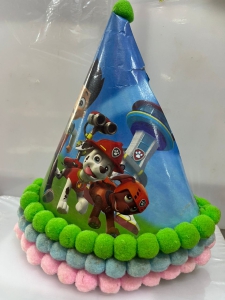 Birthday Caps Cotton Balls