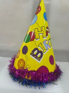 Birthday Caps Cotton Balls