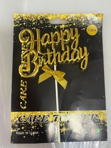 Cake Topper Birthday
