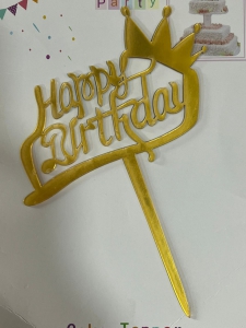 Birthday Cake Toppers Plain