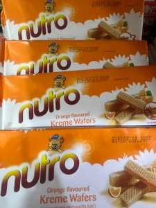 Nutro Cream Wafers Orange Flavoured 150g
