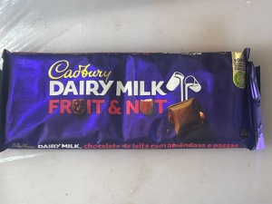 Cadbury Dairy Milk Fruitnut