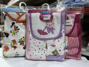 Baby Receiver 2pcs with Bib